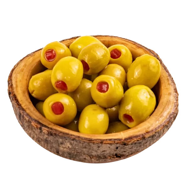 Biber Dolgulu Yeşil Zeytin 500gr - Görsel 1
